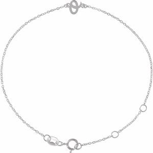 Script Initial Bracelet