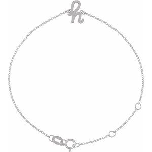 Script Initial Bracelet