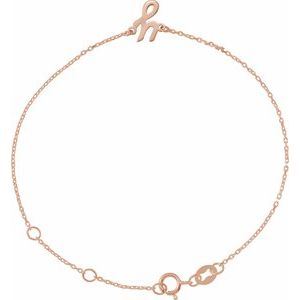 Script Initial Bracelet