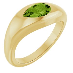 Gypsy-Set Solitaire Ring