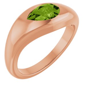Gypsy-Set Solitaire Ring