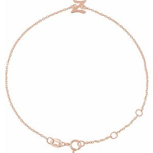 Script Initial Bracelet