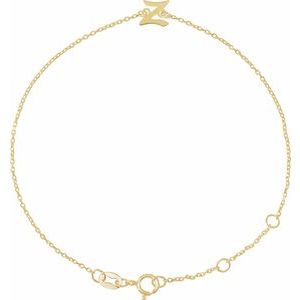 Script Initial Bracelet