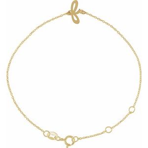 Script Initial Bracelet