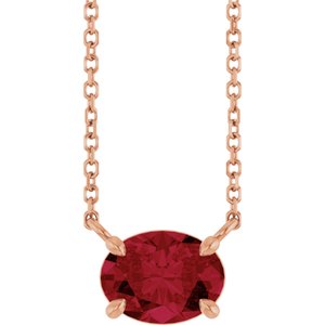 Solitaire Necklace
