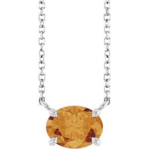 Solitaire Necklace