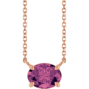 Solitaire Necklace