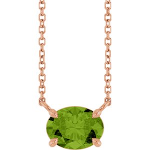 Solitaire Necklace