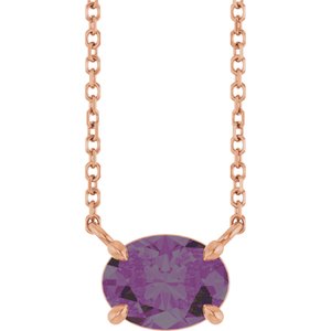 Solitaire Necklace