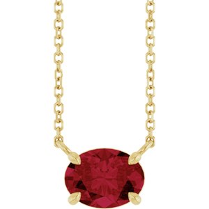 Solitaire Necklace