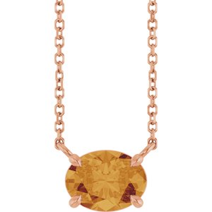 Solitaire Necklace