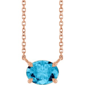 Solitaire Necklace