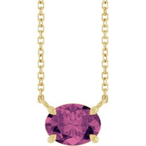 Solitaire Necklace