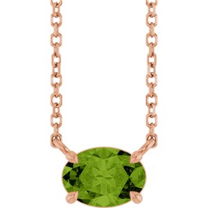 Solitaire Necklace
