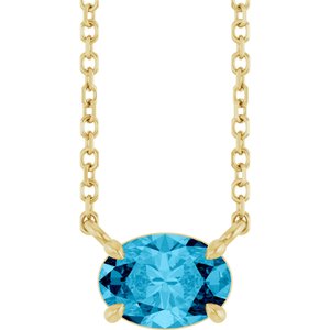 Solitaire Necklace