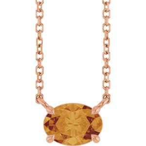Solitaire Necklace