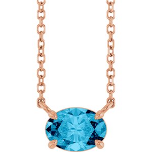 Solitaire Necklace