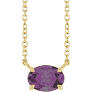 Solitaire Necklace