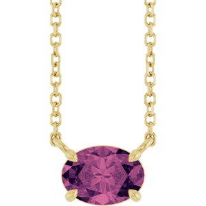 Solitaire Necklace