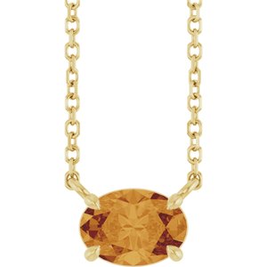 Solitaire Necklace