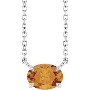 Solitaire Necklace