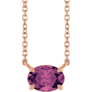 Solitaire Necklace