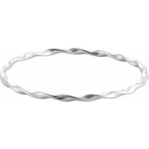 Twisted Bangle Bracelet