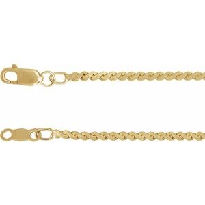 1.7 mm Serpentine Chain
