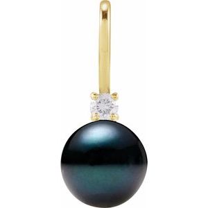 Accented Pearl Charm/Pendant