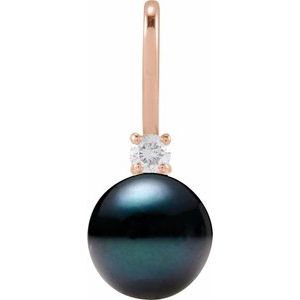 Accented Pearl Charm/Pendant