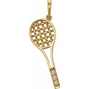Tennis Racket Charm/Pendant