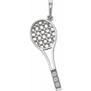 Tennis Racket Charm/Pendant