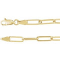 3.85 mm Paperclip-Style Chain