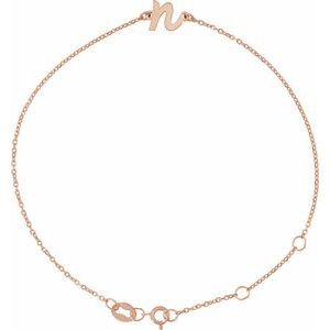 Script Initial Bracelet
