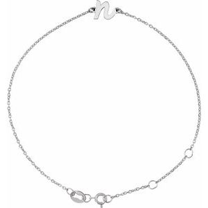 Script Initial Bracelet