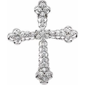 Accented Cross Pendant