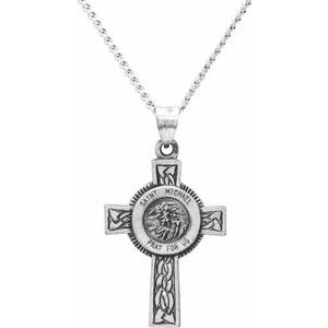 St. Michael Cross Pendant