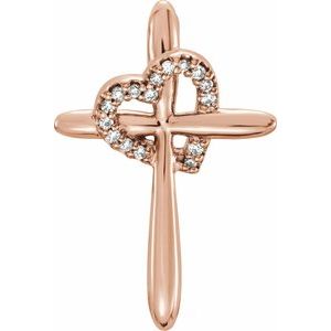 Heart & Cross Pendant
