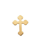 14K Yellow Gold Cross Lapel Pin