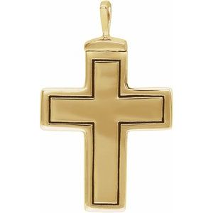 Cross Ash Holder Necklace or Pendant